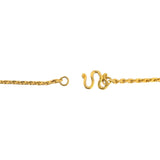24k Pure Yellow Gold 7.5g Solid Thin 2mm Cable Link Chain Necklace 14.5"