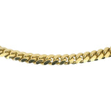 10k Yellow Gold 59.5g Solid Heavy 6mm Cuban Link Chain Necklace 24"