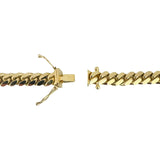 10k Yellow Gold 59.5g Solid Heavy 6mm Cuban Link Chain Necklace 24"