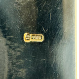 18k Yellow Gold 34.8g Solid Heavy Story Panel Link Bracelet Ireland 7.25"