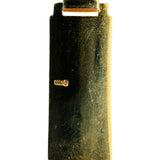 18k Yellow Gold 34.8g Solid Heavy Story Panel Link Bracelet Ireland 7.25"