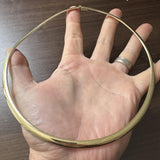 14k Yellow Gold 44.6g Solid Heavy 6mm Omega Link Necklace Italy 20"