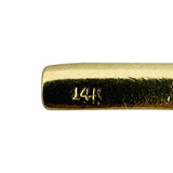 14k Yellow Gold 31.2g Mulit Gemstone Oval Link Station Toggle Bracelet 7.5"