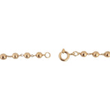 19k Portuguese Yellow Gold 11.9g Rosary Bead Necklace 21"