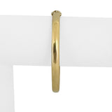 Charles Green & Sons 18k Yellow Gold 35g Solid Heavy Vintage Bangle Bracelet 7"
