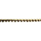 14k Yellow Gold 23.5g Ladies Polished 7mm San Marco Link Bracelet Italy 7"