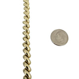 14k Yellow Gold 23.5g Ladies Polished 7mm San Marco Link Bracelet Italy 7"
