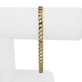 14k Yellow Gold 12g Solid Men's 6mm Curb Link Bracelet South Africa 8.5"
