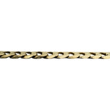 14k Yellow Gold 12g Solid Men's 6mm Curb Link Bracelet South Africa 8.5"