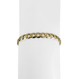 14k Yellow Gold 12g Solid Men's 6mm Curb Link Bracelet South Africa 8.5"