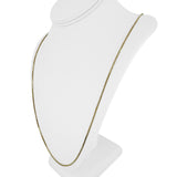 14k Yellow Gold 11g Solid Long 1.5mm Box Link Chain Necklace Italy 30"