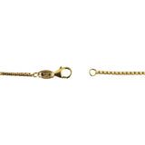 14k Yellow Gold 11g Solid Long 1.5mm Box Link Chain Necklace Italy 30"