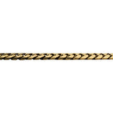 14k Yellow Gold 33.5g Solid Heavy 4.5mm Cuban Link Chain Necklace 24"