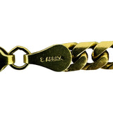 14k Yellow Gold 33.5g Solid Heavy 4.5mm Cuban Link Chain Necklace 24"