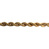 14k Yellow Gold 17.5g Hollow Thick 6.5mm Ladies Rope Chain Necklace 16.5"