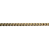 14k Yellow Gold 44.7g Solid Heavy 5mm Curb Link Chain Necklace 21.5"