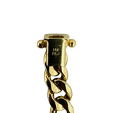 14k Yellow Gold 13g Hollow Light 6mm Curb Link Chain Necklace 24"