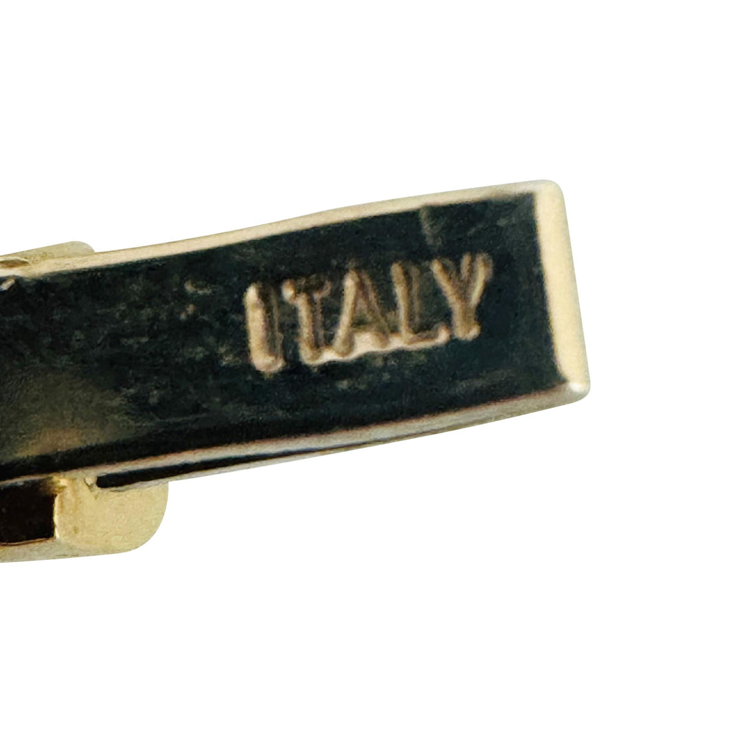 14k Yellow Gold 38g Solid Graduated Omega Link Necklace Italy 18"