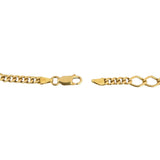 18k Yellow Gold 21.8g Vintage Solid 5mm Curb Link Station Necklace Italy 20"