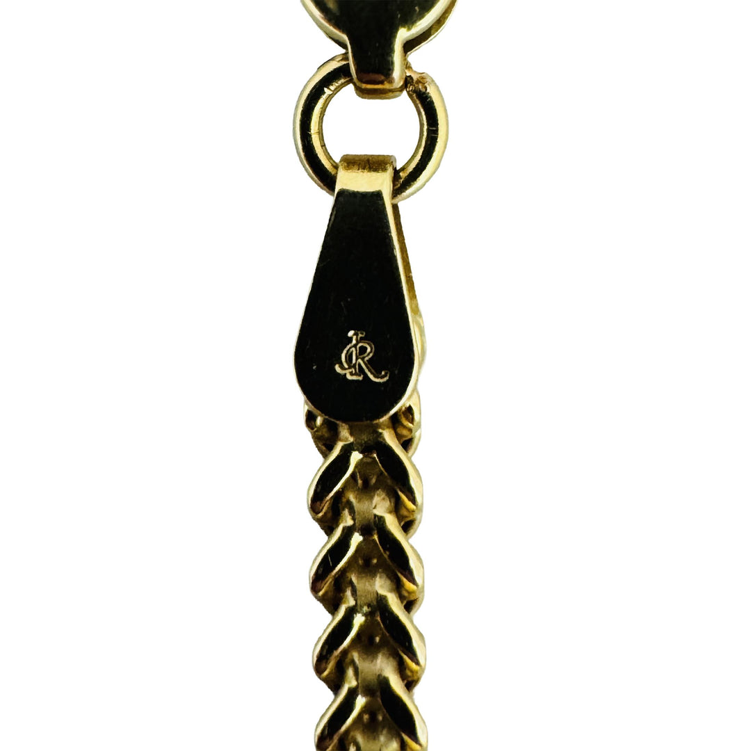 10k Yellow Gold 6g Hollow Light 2.8mm Franco Link Chain Necklace 18"