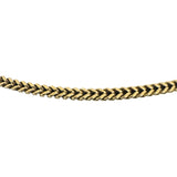 10k Yellow Gold 9.6g Hollow Light 3.5mm Franco Link Chain Necklace 20"