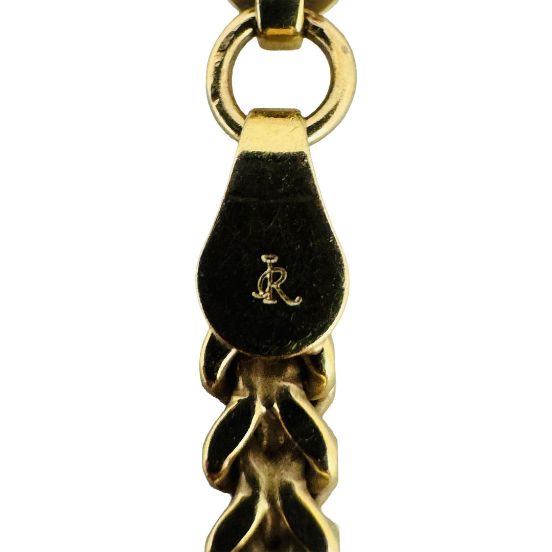 10k Yellow Gold 9.6g Hollow Light 3.5mm Franco Link Chain Necklace 20"
