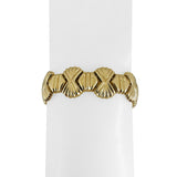 14k Yellow Gold 25.6g Ladies Polished 16mm Fancy  Link Bracelet Italy 7"