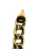 18k Yellow Gold 6.9g Hollow Light 5.5mm Curb Link Necklace 17.5"