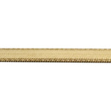 14k Yellow Gold 8g Thin Flat Etched Edge Herringbone Link Necklace Italy 20"