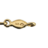 14k Yellow Gold 10.7g Oval Cut Garnet Ladies Link Bracelet 7.25"