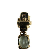14k Yellow Gold 9.7g Ladies Multi Gemstone Link Bracelet 7.25"