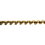 14k Yellow Gold 16.2g Ladies Polished 6.5mm San Marco Link Bracelet Italy 7.25"