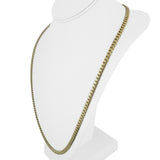 14k Yellow Gold 39.3g Solid Heavy 5mm Curb Link Chain Necklace 26"