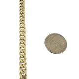14k Yellow Gold 39.3g Solid Heavy 5mm Curb Link Chain Necklace 26"