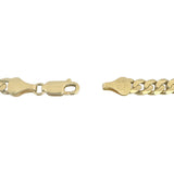 14k Yellow Gold 39.3g Solid Heavy 5mm Curb Link Chain Necklace 26"