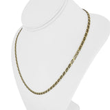 14k Yellow Gold 16.2g Solid Men's 3.5mm Mariner Link Chain Necklace 20"
