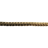 14k Yellow Gold 29.8g Solid Heavy 6.5mm Vintage Mesh Link Bracelet 7.25"