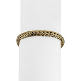 14k Yellow Gold 29.8g Solid Heavy 6.5mm Vintage Mesh Link Bracelet 7.25"