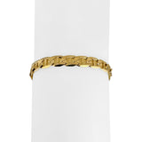 14k Yellow Gold 11.5g Solid 6.5mm Mariner Link Bracelet Italy 8"