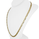 14k Yellow Gold 29g Solid Heavy 6mm Mariner Link Chain Necklace Italy 23"