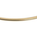 14k Yellow Gold 15g Solid Vintage UnoArre Snake Link Necklace Italy 20"