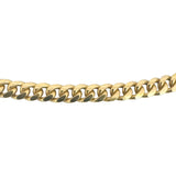 14k Yellow Gold 23.3g Solid 3.5mm Curb Link Chain Necklace South Africa 26"