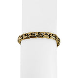 18k Yellow Gold 41.8g Solid Very Heavy Vintage Double Curb Link Bracelet 8.5"