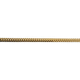 18k Yellow Gold 17g Solid Flat 4mm Fancy Mesh Link Necklace 23.5"