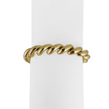 14k Yellow Gold 17.6g Ladies Polished 8mm San Marco Link Bracelet Italy 7"