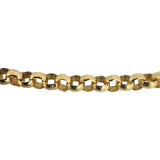 14k Yellow Gold 22g Solid Heavy Ladies 4.5mm Rolo Link Chain Necklace Italy 16"