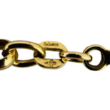 14k Yellow Gold 22g Solid Heavy Ladies 4.5mm Rolo Link Chain Necklace Italy 16"