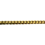 14k Yellow Gold 43g Solid Heavy 5mm Cuban Link Chain Necklace 22"
