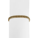 14k Yellow Gold 20g Solid Men's 5mm Cuban Curb Bracelet 8"
