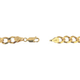 10k Yellow Gold 26g Solid Heavy 6.5mm Figaro Link Chain Necklace Canada 22"